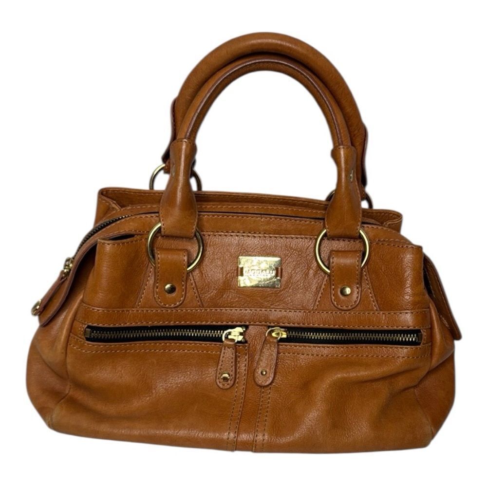 Modula London “Pippa” Satchel Shoulder Bag.